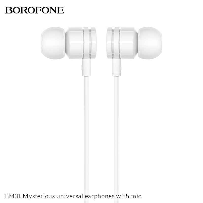 BOROFONE BM31 Mysterious wired earphones with mic NZ